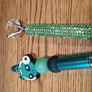 Green Novelty Pens Set